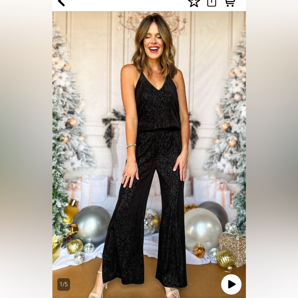 SSYS The Holly Set in Black velvet size Large